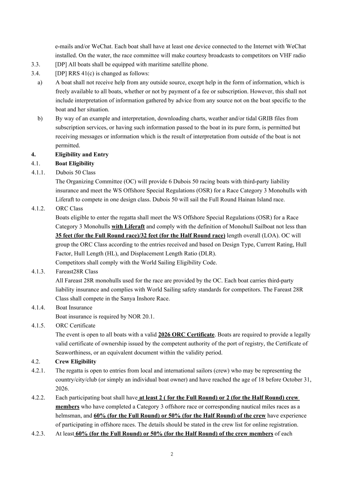 15th Round Hainan Regatta 2026 NOTICE OF RACE 竞赛通知-英文版(1)_02.jpg