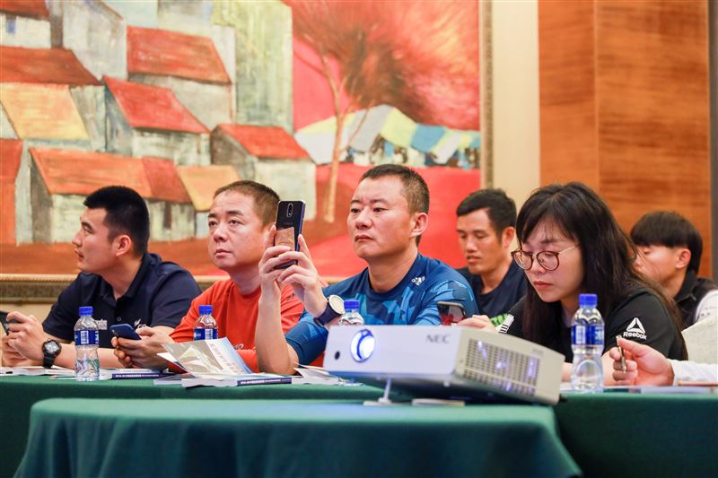 22019 Pre-match technical meeting of Round Hainan Regatta